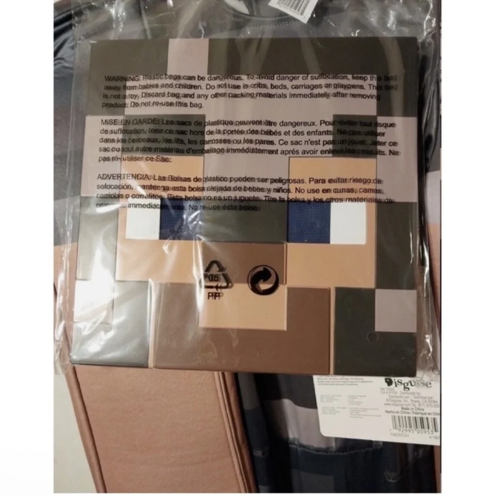 Minecraft Steve Netherite Armor Child Deluxe Costume Large (10-12) by Disguise